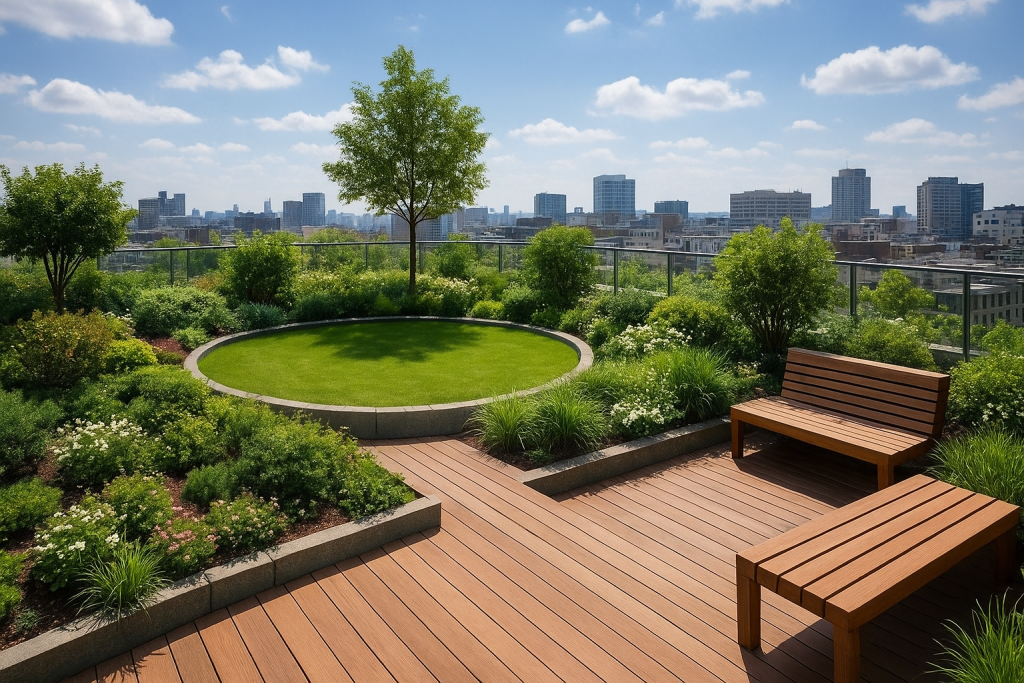 Desain Taman Rooftop