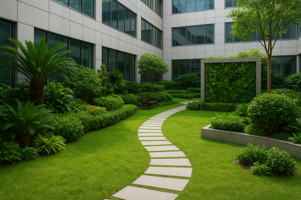 Jasa Desain Taman Kantor