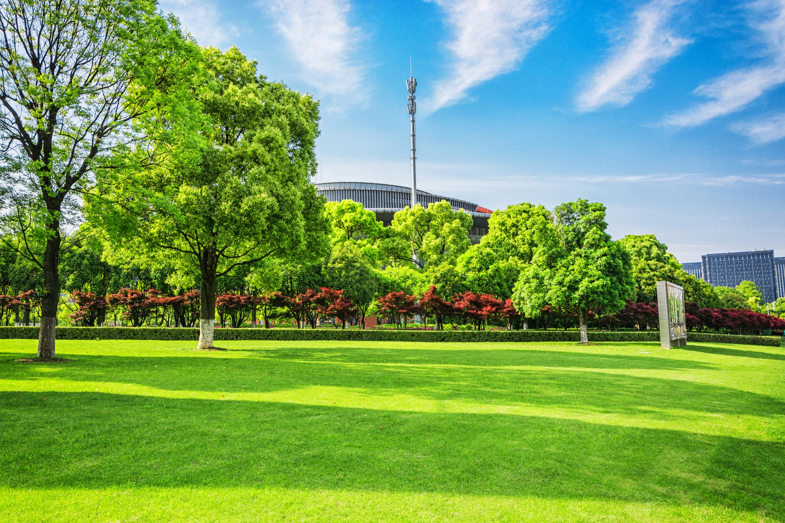 desain taman perumahan